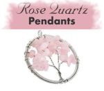 Rose Quartz Pendants